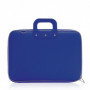 Mallette PC Portable 15" BOMBATA CLASSIC vinyle BLEU COBALT - 43x33x7cm