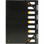 Trieur 24x32cm rigide EXACOMPTA HARMONIKA® Exactive® dos extensible 9 compartiments noir
