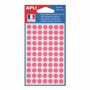 Sachet 462 Etiquettes rondes Ø8mm AGIPA - ROSE