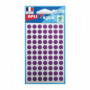 Sachet 462 Etiquettes rondes Ø8mm AGIPA - VIOLET