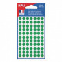 Sachet 462 Etiquettes rondes Ø8mm AGIPA - VERT