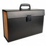 Trieur valisette ECO EXACOMPTA 20 compartiments 34x25x8cm - NOIR