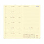 Recharge QUOVADIS Italnote 8,8x17cm  - 1 semaine sur 1 page Horizontal+NOTE