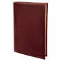 Agenda QUOVADIS Randonnée Prestige 9x12,5cm cuir pleine fleur Montebello - 1 semaine sur 2 pages Vertical - Havane