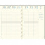 Recharge EXACOMPTA pour agenda EUROTIME 24S - 24x16cm - 1 semaine sur 2 pages - VERTICAL