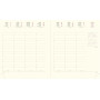 EXACOMPTA - Recharge pour agenda Eurotime 18 - 17x15cm - 1 semaine sur 2 pages - VERTICAL