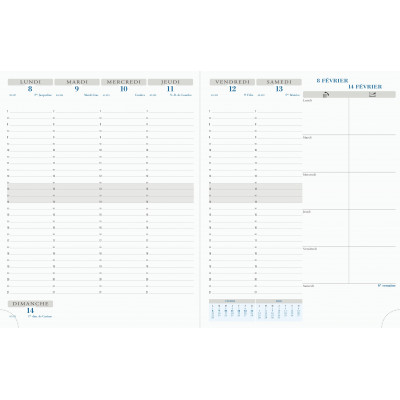 EXACOMPTA - Recharge pour agenda Horizons 27 - 27x21cm