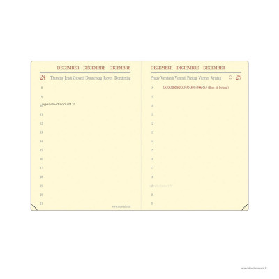 QUOVADIS - Recharge pour agenda MINIDAY 7x10cm