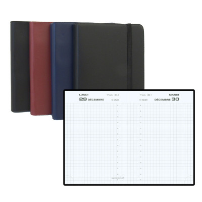 EXACOMPTA - Agenda Winner - 130x85mm - 1 jour par page (COLORIS ALEATOIRES)