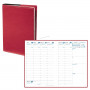 QUOVADIS - Agenda Affaires® - 10 x 15 cm 13 1/2 mois (mi-novembre à décembre) - 1 semaine sur 2 pages Club Rouge