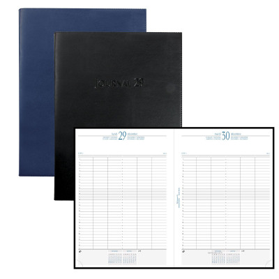 EXACOMPTA - Agenda Journal 29/1 - 29,7x21cm - 1 Jour par page - (COLORIS ALEATOIRES)
