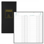 EXACOMPTA - Agenda banquier - 1 volume - 34x16cm - 1 jour sur 2 pages - Noir