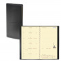 QUOVADIS - Agenda Italnote «S» spirale 8,8x17cm - 1 semaine sur 1 page + NOTES - NOIR