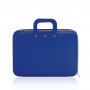 BOMBATA - Mallette PC Portable 13\" MEDIO CLASSIC vinyle BLEU COBALT - 38x29x7cm