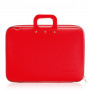 BOMBATA - Mallette PC Portable 17\" CLASSIC vinyle ROUGE - 46,5x35x8cm