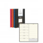 EXACOMPTA - Agenda de poche SAS 17 Winner - 175x90mm - 1 semaine sur 2 pages (COULEURS ALEATOIRES)