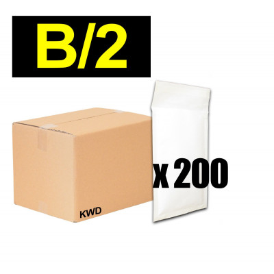 Lot 200x enveloppes à bulles pochettes Blanches - format 140x225 mm - type B2 (B)