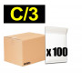 Lot 100x enveloppes à bulles pochettes Blanches - format 170x225 mm - type C3 (C)