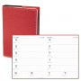 QUOVADIS - Agenda LE PROFESSEUR Club - Rouge Cerise - 21x27cm - 2 semaines sur 2 pages