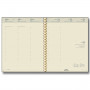 BREPOLS -Recharge agenda Concorde - 21x27cm - 1 semaine sur 2 pages