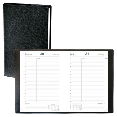 QUOVADIS - Agenda ABP1 13 x 21 - 1 jour par page