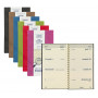 BREPOLS -Agenda Optivision pocket 9x16cm LUCCA - 1 semaine sur 2 pages Horizontal (COLORIS ALEATOIRES)