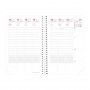 QUOVADIS - Recharge agenda TIME&LIFE POCKET Septembre - 10x15cm - 1 semaine sur 2 pages